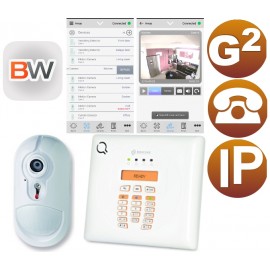 Kit alarma con videoverificación IP PSTN Grado 2