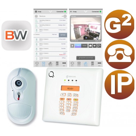 Kit alarma con videoverificación IP PSTN Grado 2