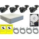 Kit de videovigilancia para exterior o interior REC960HBULL1