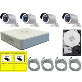 Kit de videovigilancia para exterior o interior REC960HBULL2