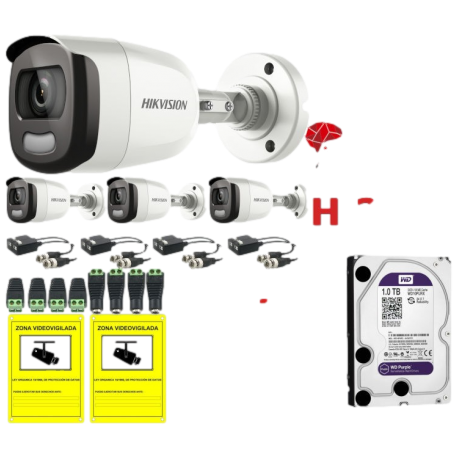 Kit Hikvision perimetral