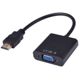 Adaptador de HDMI macho a VGA hembra