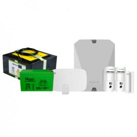 AJ-HUBBP-KIT6-AM-BATT-W