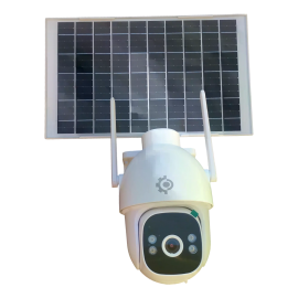 Cámara 4G con Panel Solar y Batería 15.600 mAh PTAOV3MPCAMHI