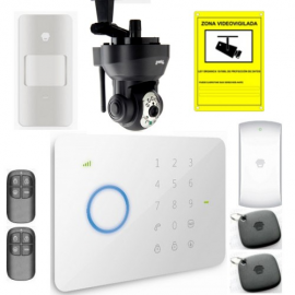 Kit alarma G5 regalo camara ip motorizada