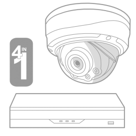 Videovigilancia HD 4n1
